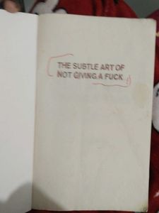 The Subtle Art of Not Giving a F*ck
