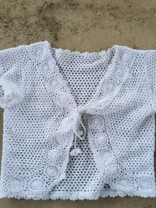 Crochet Beach White Top