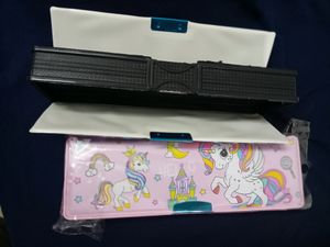 Unicorn And Spiderman Pencil Box