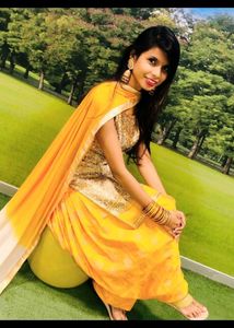 Yellow Salwar Kameez Suit