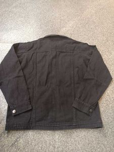 Montrez Stylish Black Denim Jacket