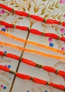 Three Small Beads Mala / Necklace