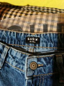 Shein Wide Leg Denim Jeans