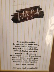 White Oudh Perfume