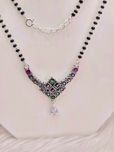 Pure Silver Mangalsutra
