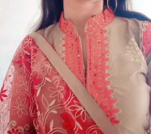 Beautiful Dress With Salwar And Dupatta ❤️