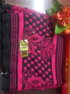Synthetic Daiky Wear Saree