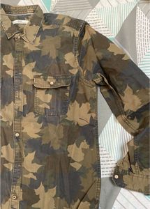 Camo Print Shirt
