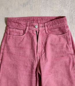 Pink Bell Bottoms Jeans 👖