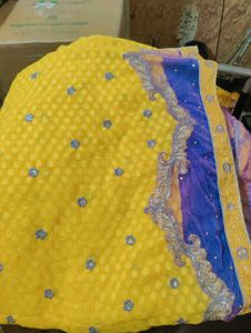 Saari With Blouse