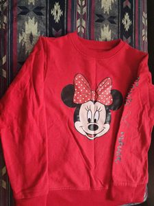 Minnie Mouse Red Sweatshirt