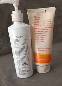Moisturizer And Sunscreen