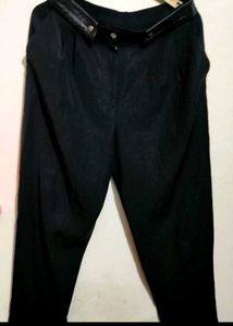 Black Trouser Pant For Girl Or Woman 30 Waist