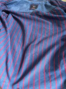 Striped Denim Shirt
