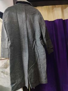Elegant Grey Trench Coat