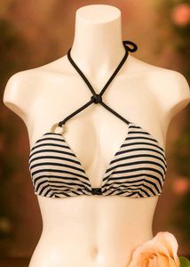 🇳🇿💫💗Striped Bikini Bra