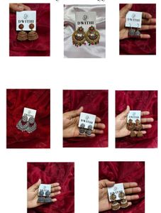 Dwithi Jhumka Earrings Collection