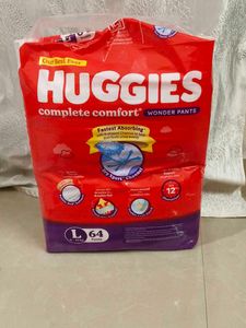 Huggies diapers L size