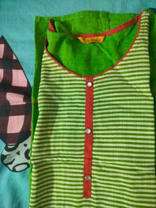 New Green Aurelia Kurthi Size:M