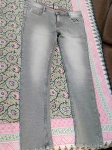 Gray Denim Jeans