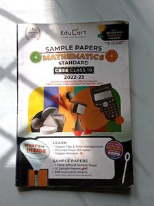 EduCart Mathematics Sample Book For Practice 10th