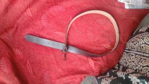 Black Leather Belt