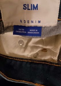Dark Wash Denim Jeans