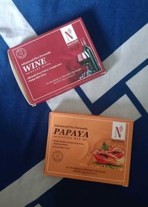 🧴 NutriGlow Wine &amp; Papaya Facial Kits | Brand New