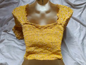 Beautiful Pinterest Yellow Top