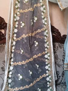 Floral Embroidered Dupatta
