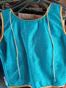 Designer Branded Choli with Sleeves