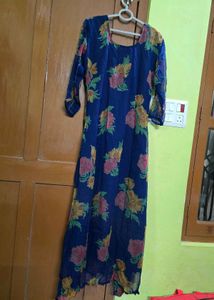 Floral Print Kurta