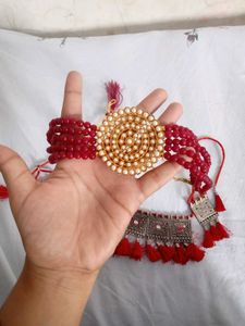 Beautiful Red Necklace 😍 2 Different Design