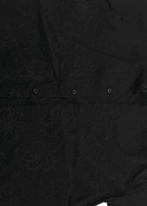 Black Patterned Shirt