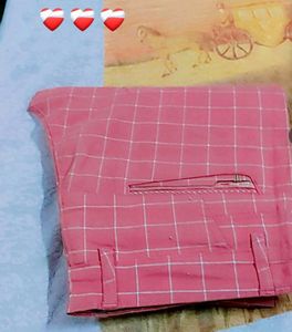 Pink Plaid Pants