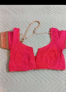 Red Saree With Blouse