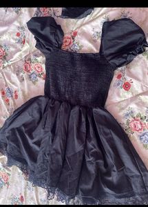 black dress combo