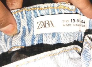 Distressed Light Wash Jeans