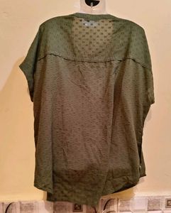 Size XL/XXL 🎁Buy 2 Get 1 Free🎁Olive Green Top