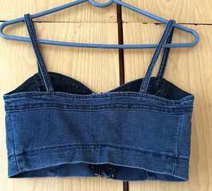 Denim Bralette