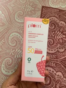 Plum Oat&ceramide Complex Sunscreen