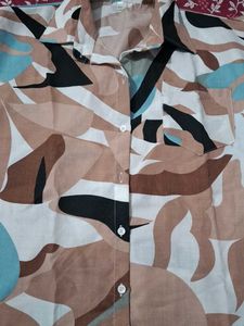 Abstract Print Shirt