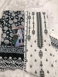 Embroidery Work Unstiched Dress Material