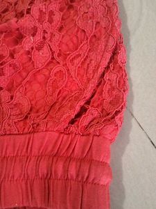 Coral Lace Shorts