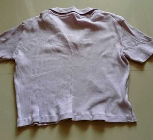 Cute Pinteresty Lavendar Crop Top