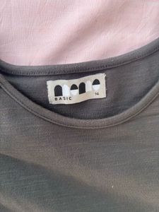 BASIC Womens Charcoal Grey Dresses