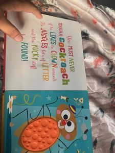 Childrens board book( Never touch a snake)🐍