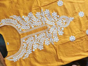 Mustard Short Kurthi / Trendy Rayon