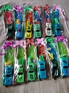 Brand New 12 Stationery Sets With Toy Car
