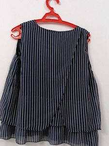 Striped Sleeveless Top